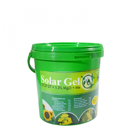Ingrasaminte - Ingrasamant Solar Gel 27 - 27 - 27 + 1.3 % MgO + Me 4 kg