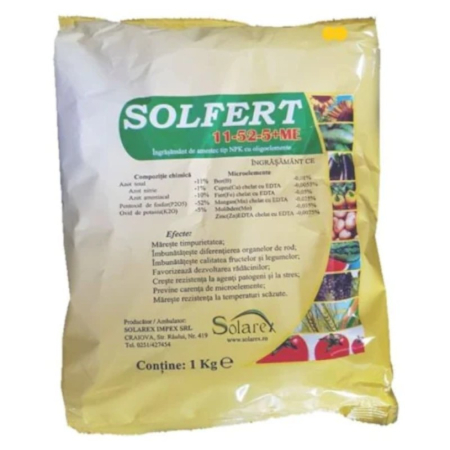 Ingrasaminte - Ingrasamant Solfert 11 - 52 - 5 + ME 1 kg