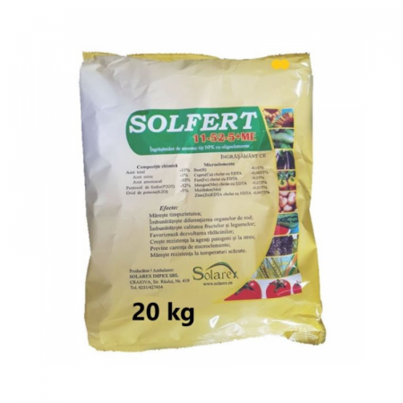 Ingrasaminte - Ingrasamant Solfert 11 - 52 - 5 + ME 20 kg