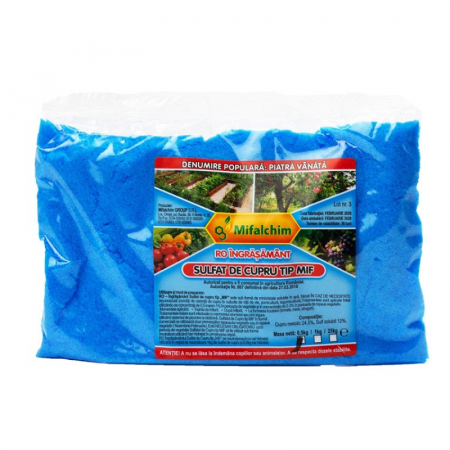 Fungicide - Ingrasamant Sulfat de cuprutip MIF 0.5 kg