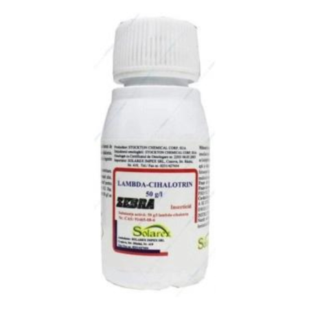 Insecticide / acaricide - Insecticid de contact si ingestie Zebra, 50 ml