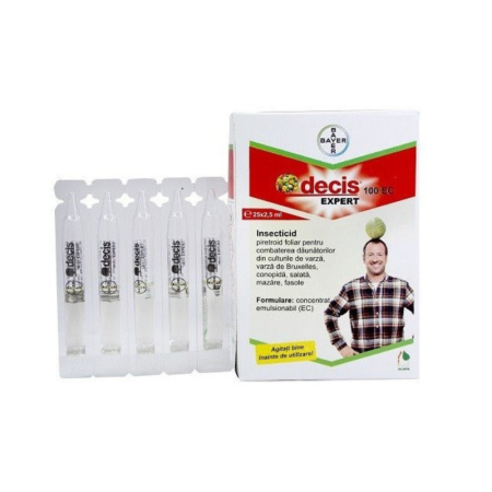 Tratament - Insecticid Decis Expert 2,5 ml