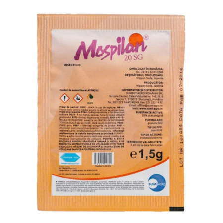 Insecticide / acaricide - Insecticid Mospilan 20 SG, 1.5 g