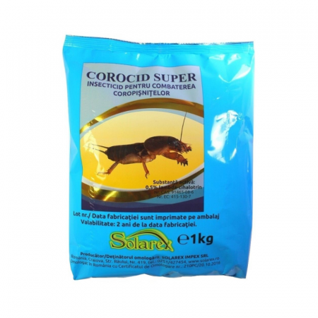 Insecticide / acaricide - Insecticid pentru combaterea coropisnitelor Corocid Super 1 kg