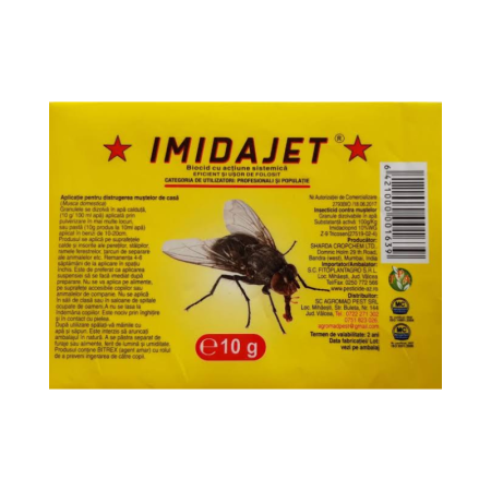 Tratament - Insecticid pentru muste Imidajet 10 g
