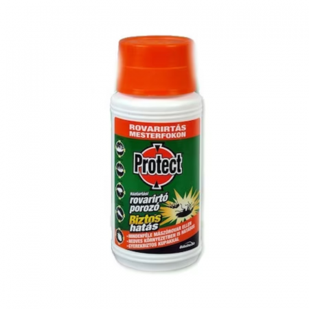 Insecticide / acaricide - Insecticid pulbere impotriva gandaci,pureci, paduchi, insecte zburatoare PROTECT, COMBATEREA INSECTELOR 100 g