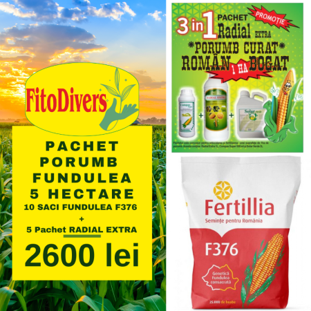 Pachete promotionale - Pachet 5 Hectare - Olt + Radial Porumb Curat Fitodivers