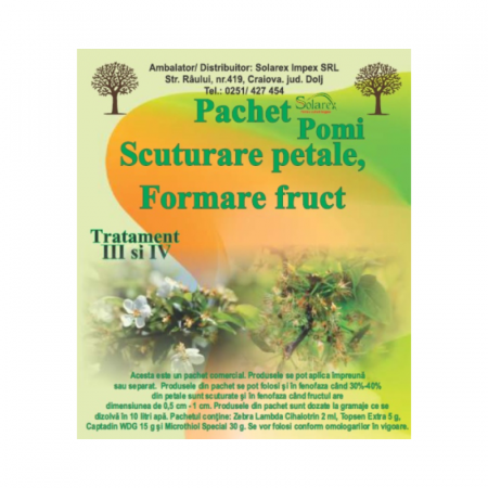 Pachete promotionale - Pachet tratament pomi III - IV pentru 50 litri apa
