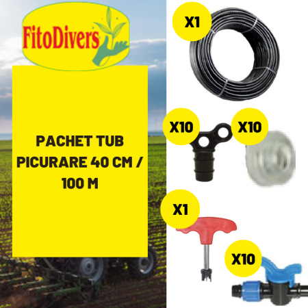 Acasa - PACHET TUB PICURARE 40 CM / 100 M