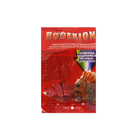 Insecticide / acaricide - Raticid Rodexion 200 g