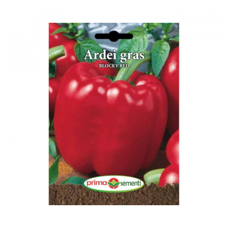 Sere si solari - Seminte Ardei gras Blocky Red, 1 gr