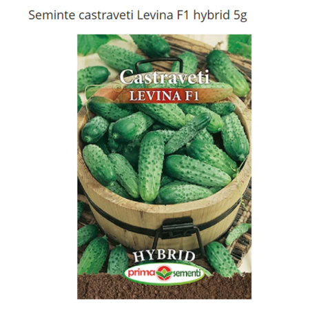 Seminte - Seminte castraveti Levina F1 hybrid 5g