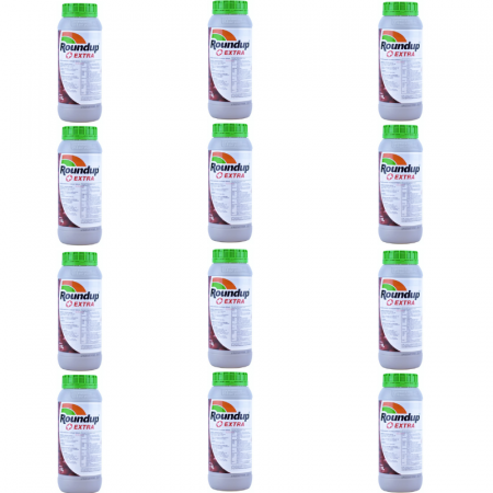 Erbicide - Set Erbicid Total Roundup Extra 1 l x 12 buc