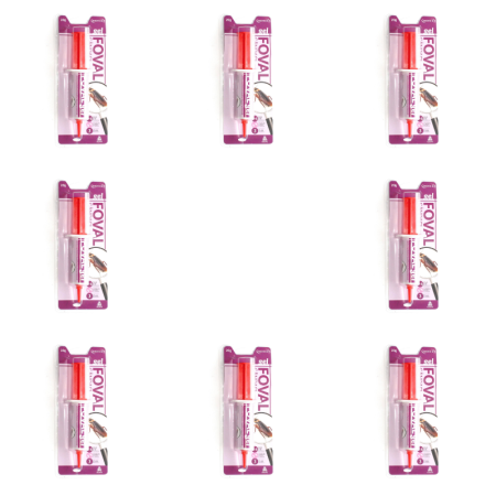Insecticide / acaricide - Set Insecticid Foval gel 20 g x 8 buc