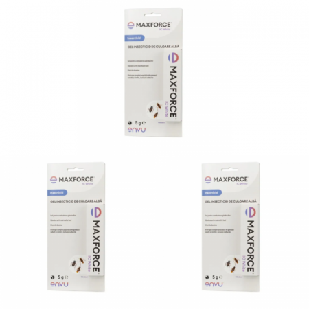 Insecticide / acaricide - Set Insecticid Maxforce White IC gel 5 g x 3 buc