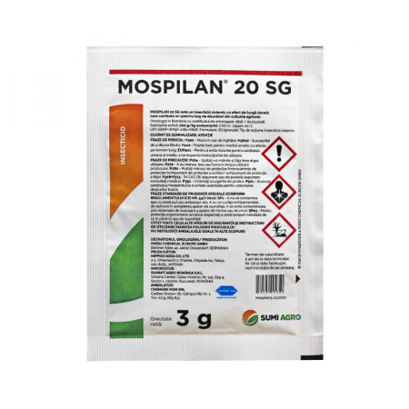 Insecticide / acaricide - Set Insecticid Mospilan 20 SG 3 g x 10 buc