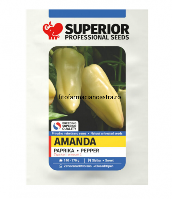 Semințe de ardei dulci Amanda 10Gr [1]