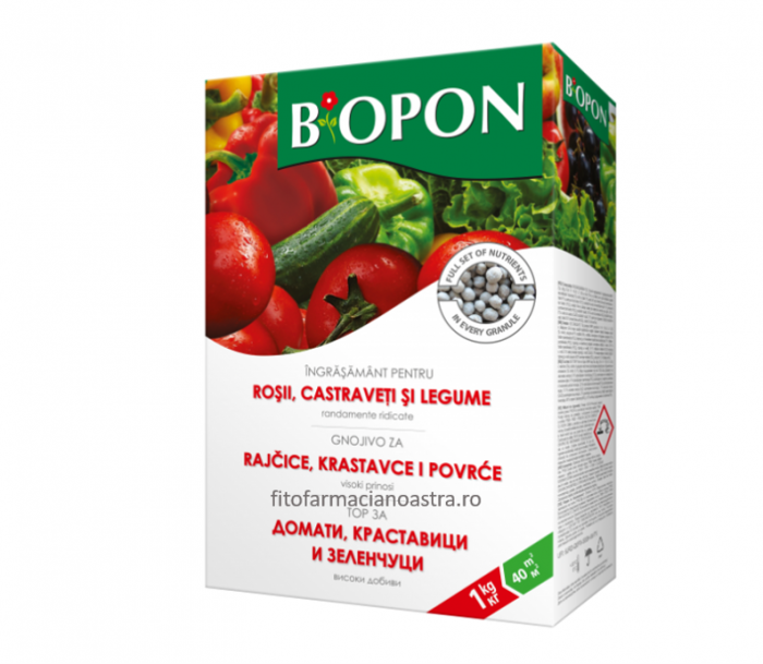 Ingrasamant granulat pentru legume 1kg, Biopon [1]