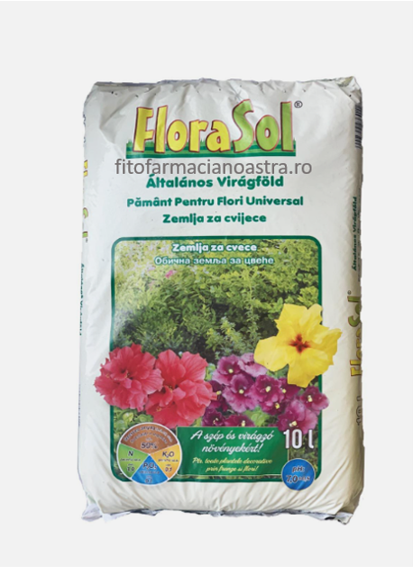 Pamant de flori FloraSol 10L [1]