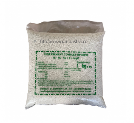 Ingrasaminte - Ingrasamant Complex Tip NPK 15 15 15, 1 kg