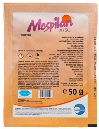 Insecticide - MOSPILAN 20SG 50G