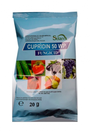 Fungicide - CUPRIDIN 50WP 20G