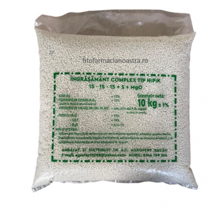 Ingrasaminte - Ingrasamant Complex Tip NPK 15 15 15, 10 kg