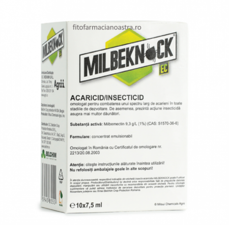 Acaricide - MILBEKNOCK 7.5 ML