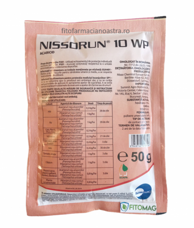 Acaricide - NISSORUN 10 WP 50G