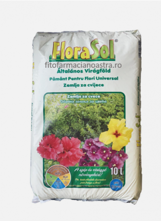 Ingrasaminte - Pamant de flori FloraSol 10L