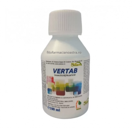 Acaricide - VERTAB ABAMECTIN 100ML