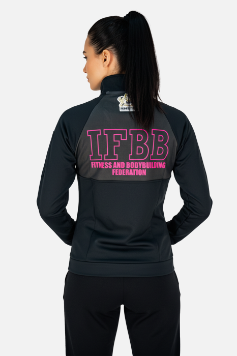 Bluza Trening Poliester Feminin Oficial IFBB [2]