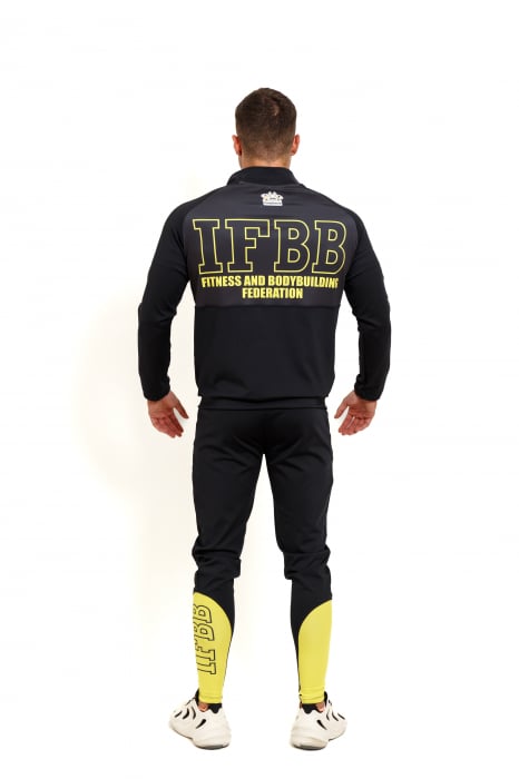 Men Polyester Tracksuit Jacket IFBB Official [4]