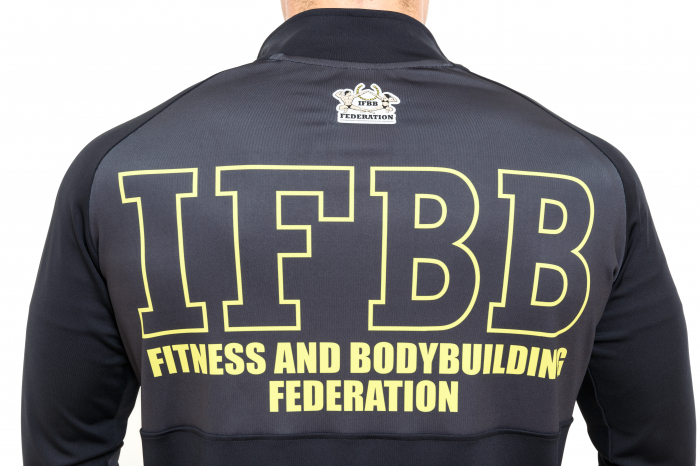 Men Polyester Tracksuit Jacket IFBB Official [7]