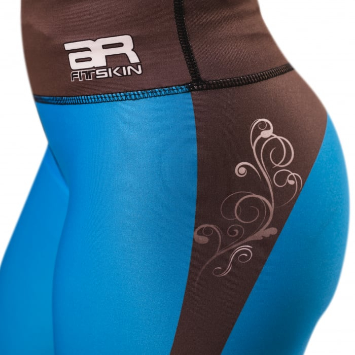 Women Long Tights ARMURA Blue [4]