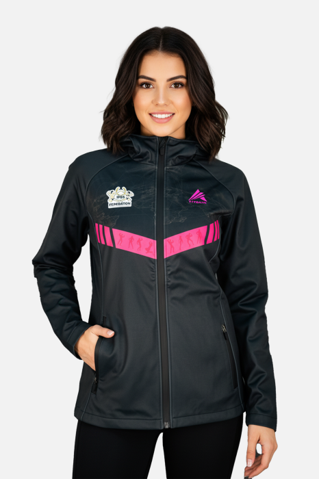 Geaca Softshell Feminin Oficial IFBB [1]