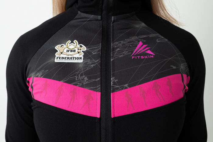 Women Cotton Hoodie IFBB Official [3]