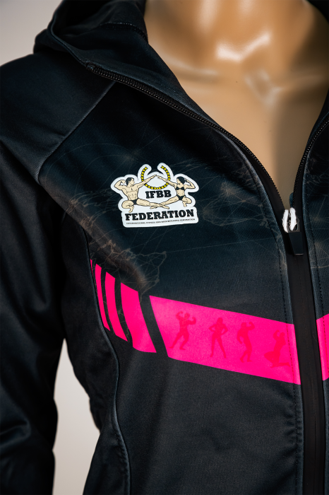 Women Cotton Hoodie IFBB Official [2]