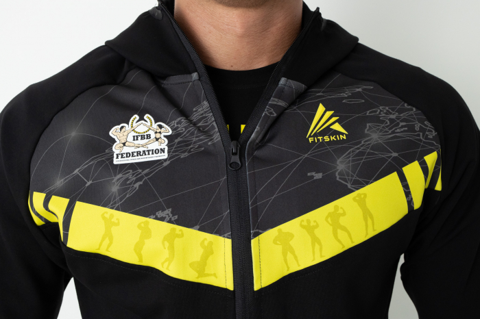 Men Cotton Hoodie IFBB official [8]