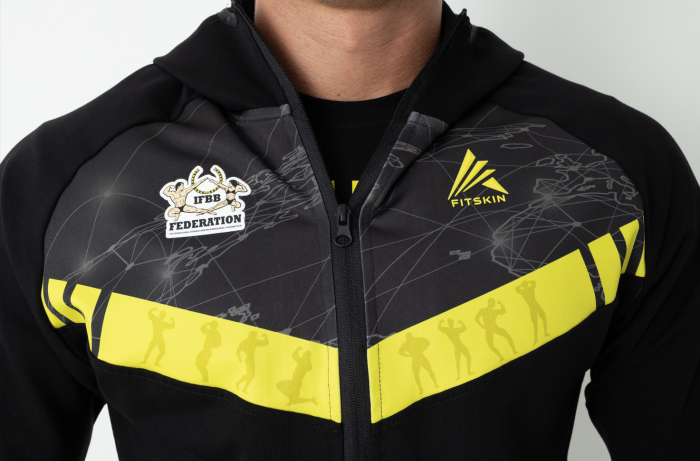Men Cotton Hoodie IFBB official [5]