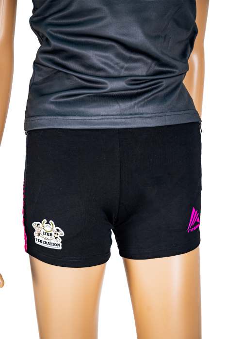 Short Bumbac Feminin Oficial IFBB [2]