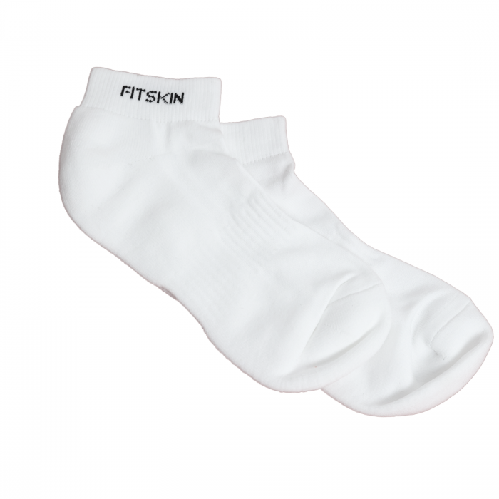 Sosete Scurte Albe FITSKIN [2]