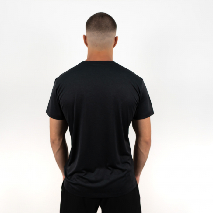 Men Black T-shirt FITSKIN Basic [3]