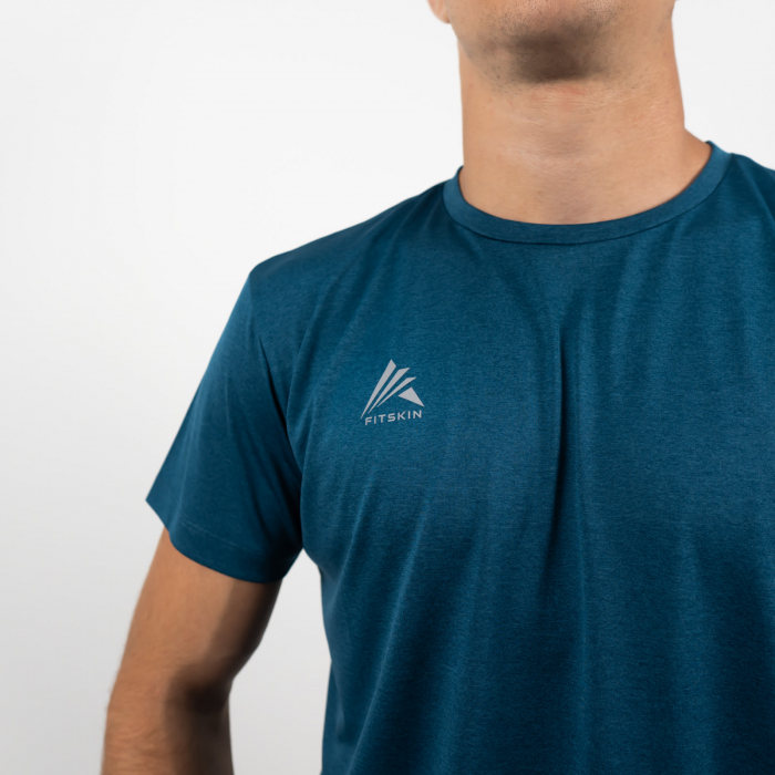 Men Navy T-shirt FITSKIN Basic [2]