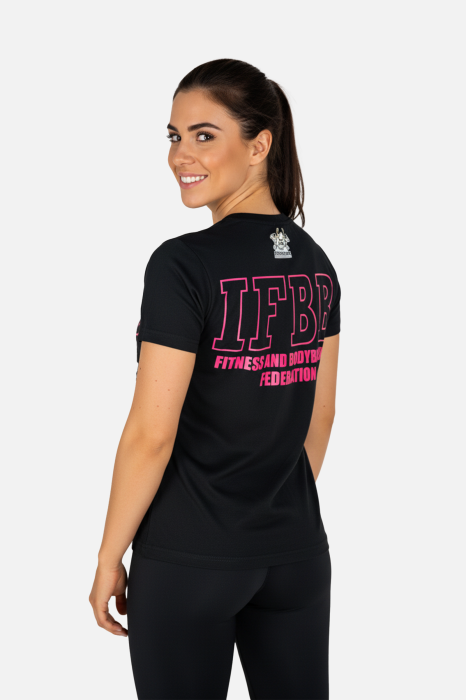 Tricou Bumbac Feminin Oficial IFBB [3]