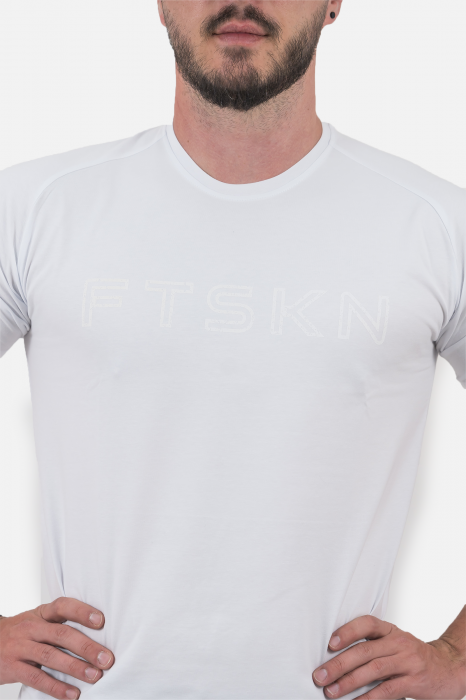T-shirt Fitskin Men FTSKN White [2]