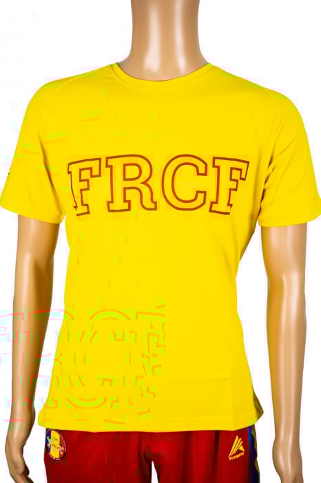 FRCF OFFICIAL MEN'S COTTON T-SHIRT YELLOW [1]