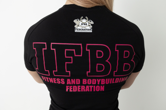 Women Cotton T-shirt IFBB Official [3]