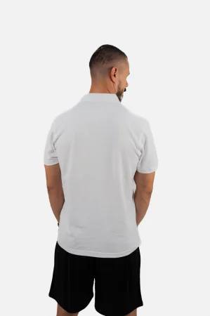 White Polo T-shirt FITSKIN TEAM Senior [2]