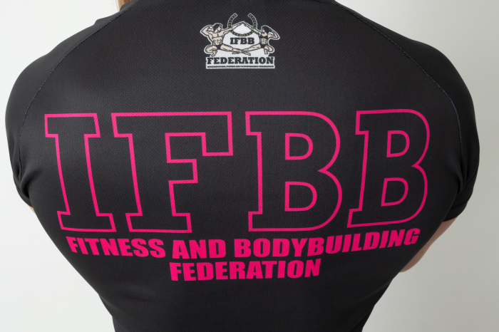 Women Polyester T-shirt IFBB Official [2]